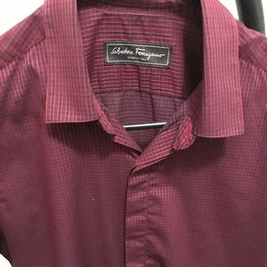 Salvatore Ferragmo Men’s Dress Shirt